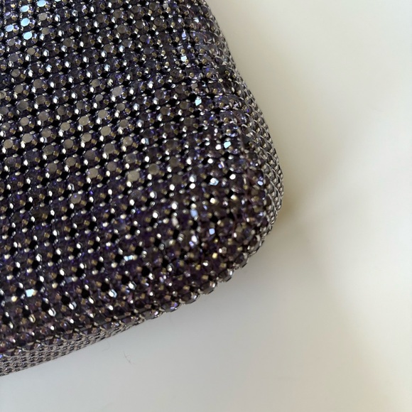 Brandon Blackwood Crystal Tanzanite Shoulder Bag - Picture 5 of 11